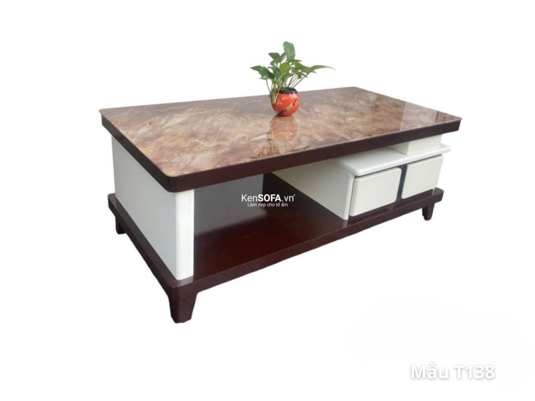 Bàn sofa mặt đá T138