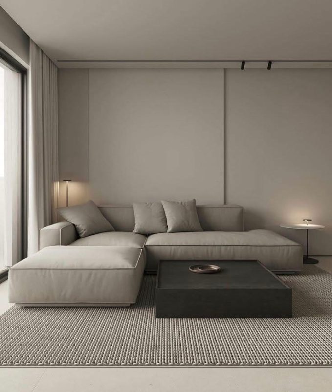 sofa màu trắng kem