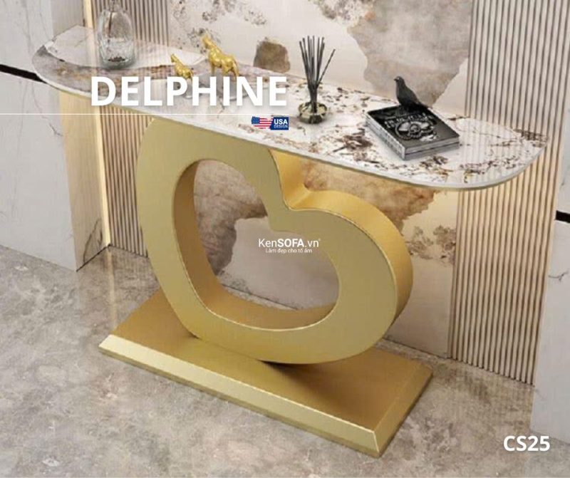 Bàn Console Chân Kim Loại 