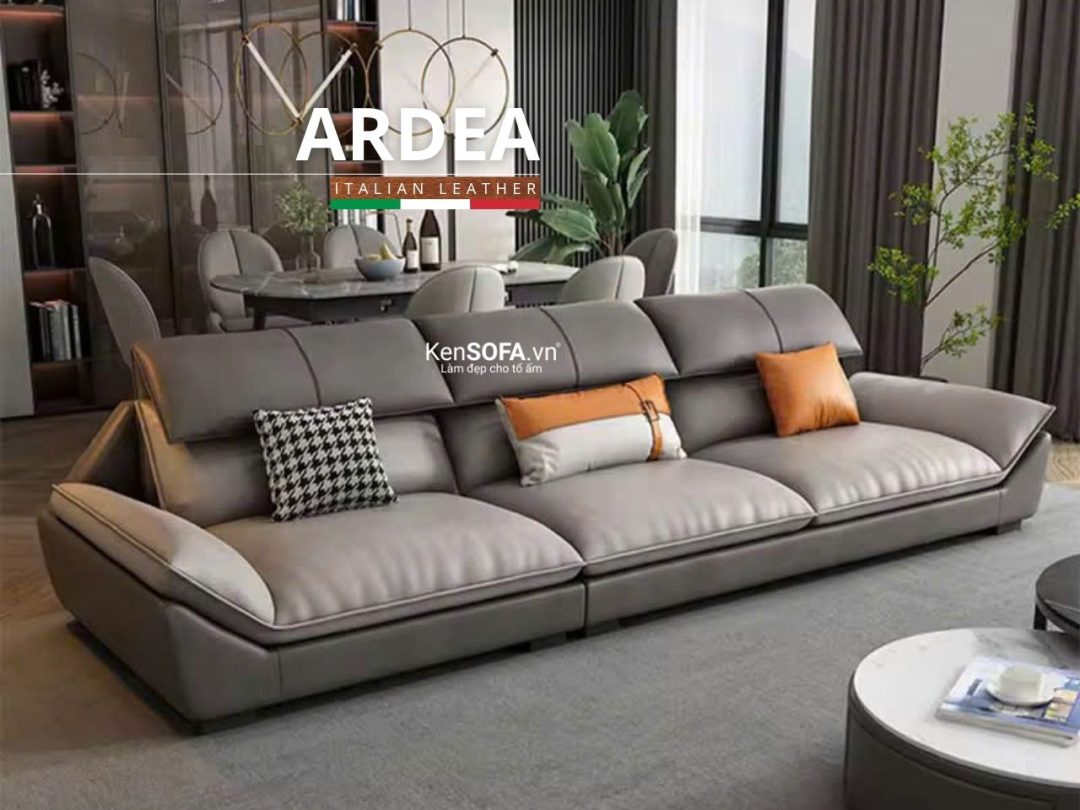 Sofa băng da cao cấp CC133 Ardea Hàn Quốc nhập khẩu