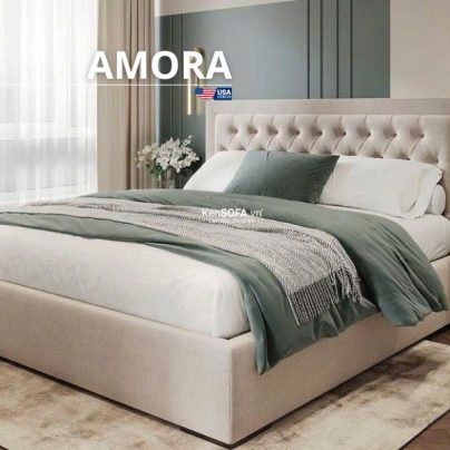 Giường Ngủ Bọc Nệm Amora GN29