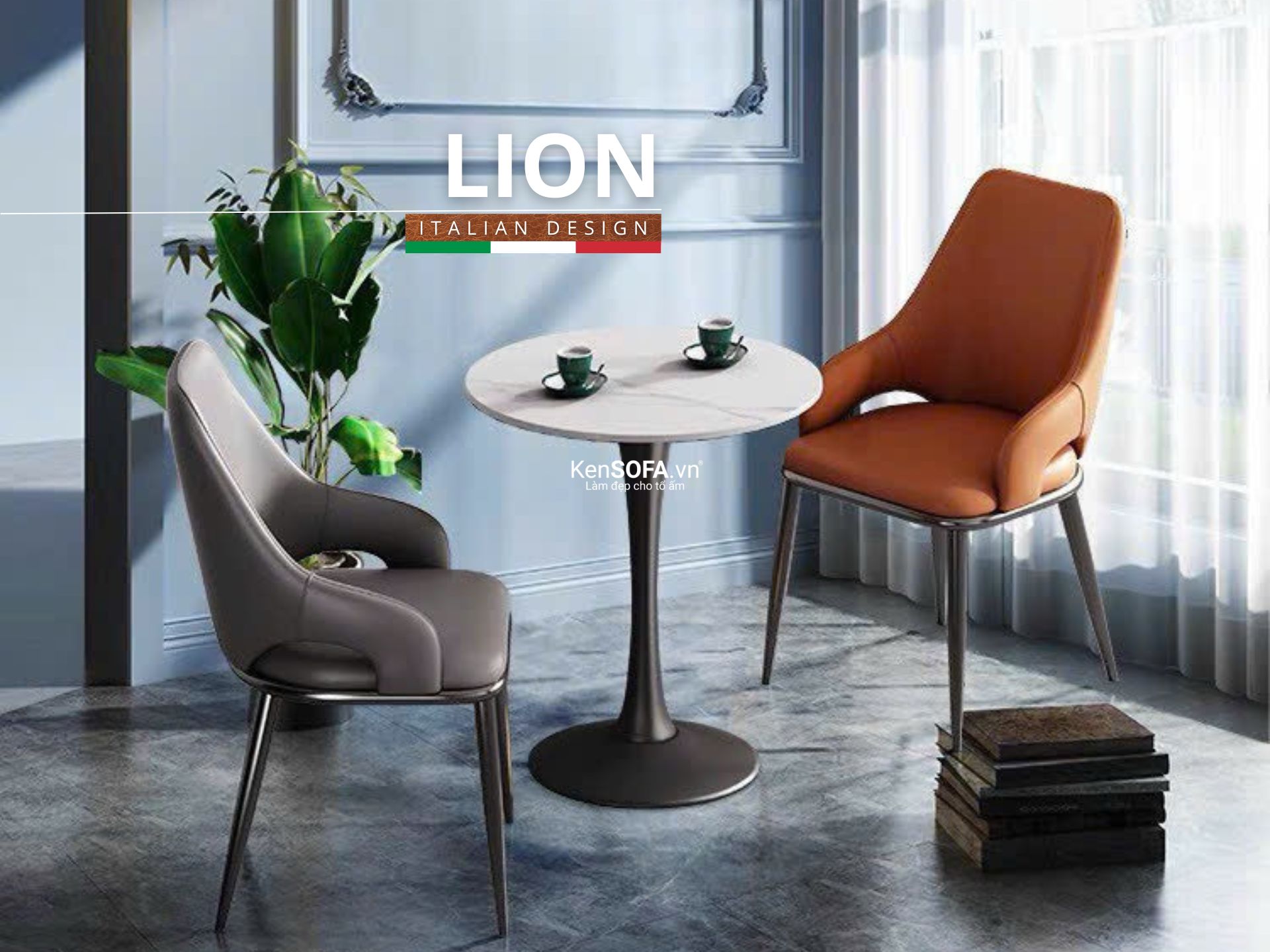 Ghế Ăn Chân Sắt Cho Không Gian Bếp Hiện Đại