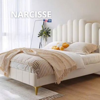 Giường Ngủ Bọc Nệm Narcisse GN49