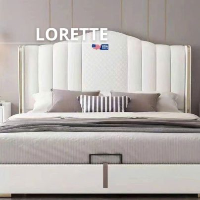 Giường Ngủ Bọc Nệm Lorette GN52